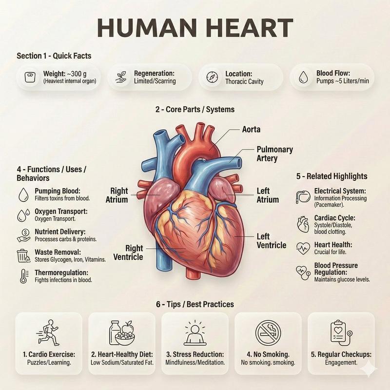 Liver anatomy editorial poster: GPT Image 2 prompt