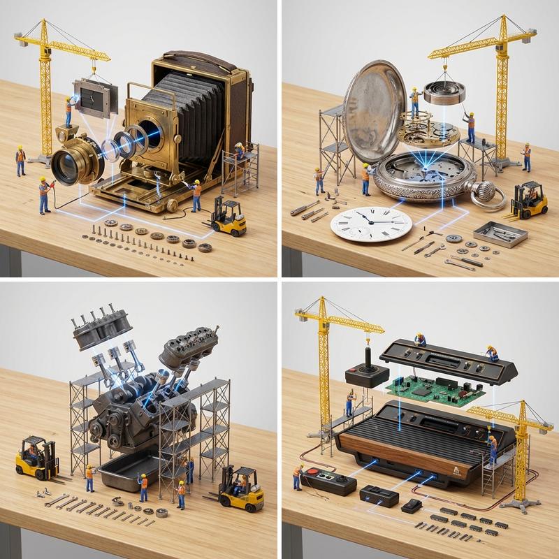 Exploded mechanical knolling: GPT Image 2 prompt