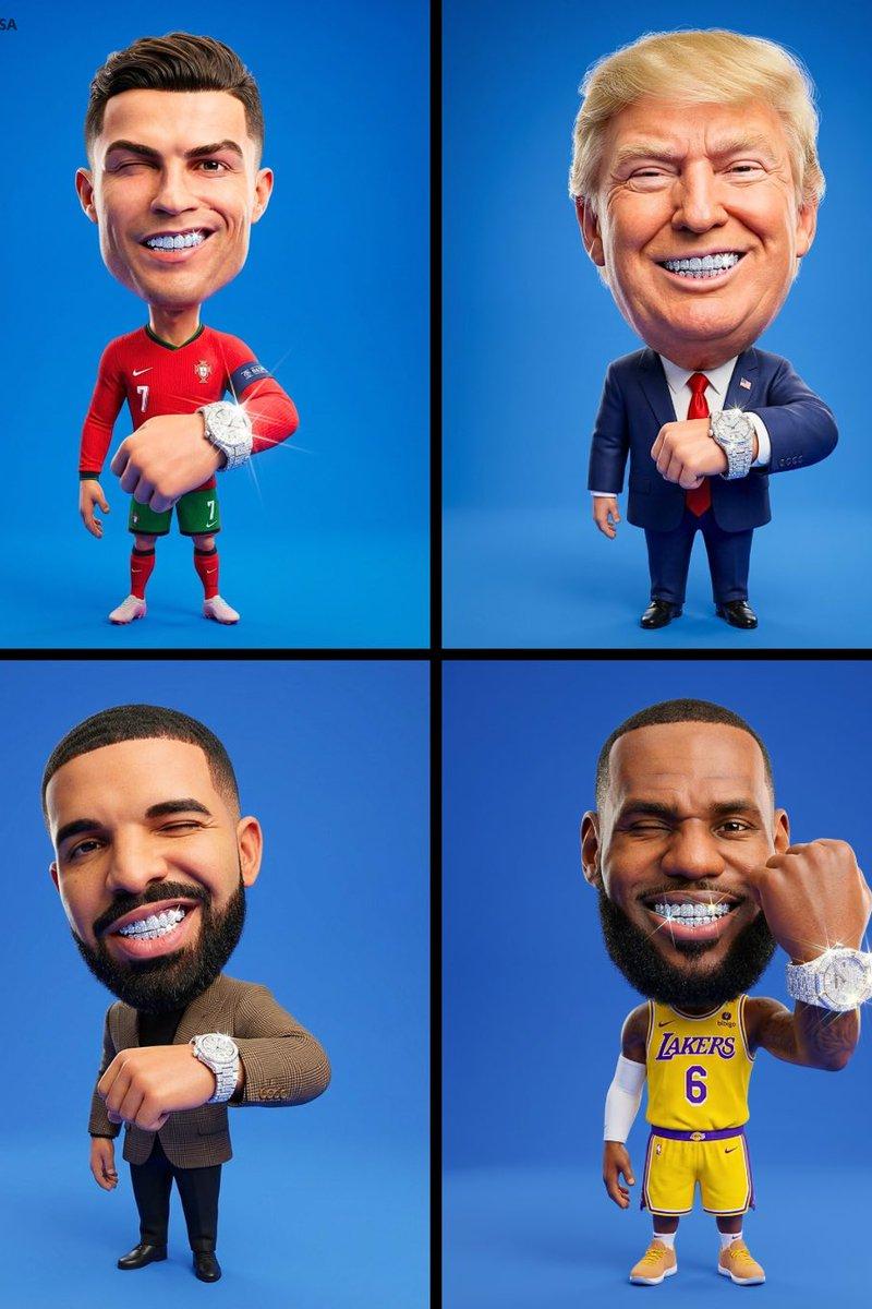 3D giant-head caricature: GPT Image 2 prompt