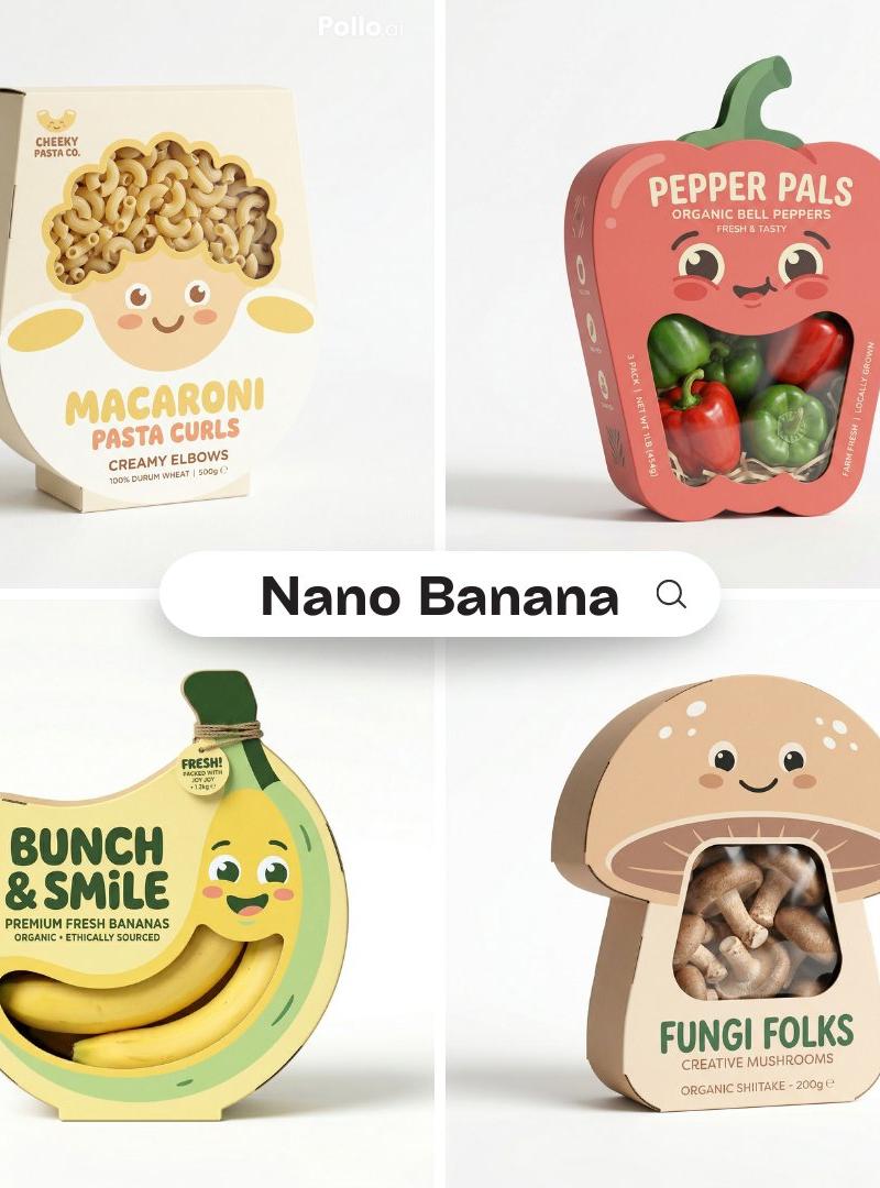 Die-cut cartoon-face packaging: GPT Image 2 prompt