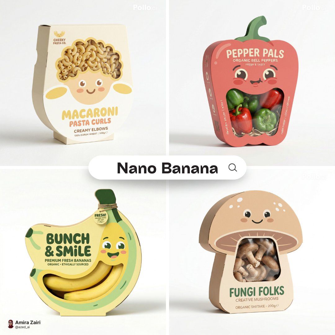 Die-cut cartoon-face packaging: GPT Image 2 prompt