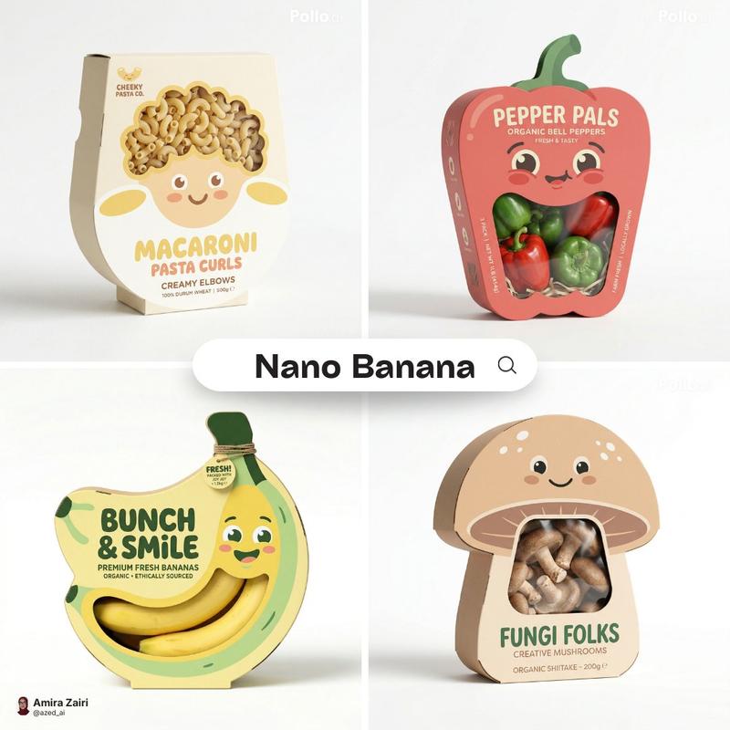 Die-cut cartoon-face packaging: GPT Image 2 prompt