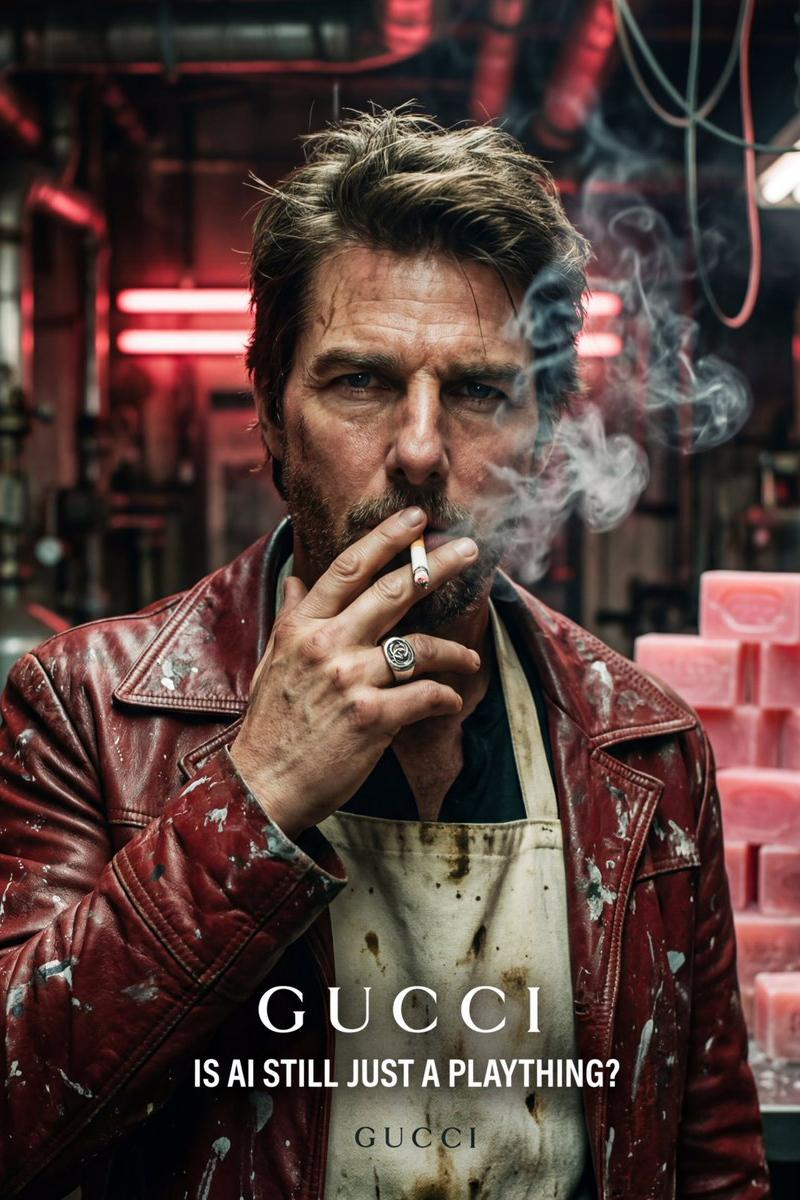 Tom Cruise gritty smoke: GPT Image 2 prompt