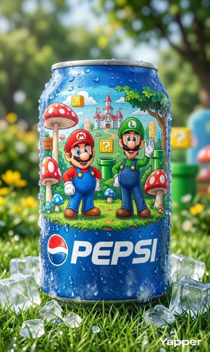 Mario Pepsi can ad: GPT Image 2 prompt