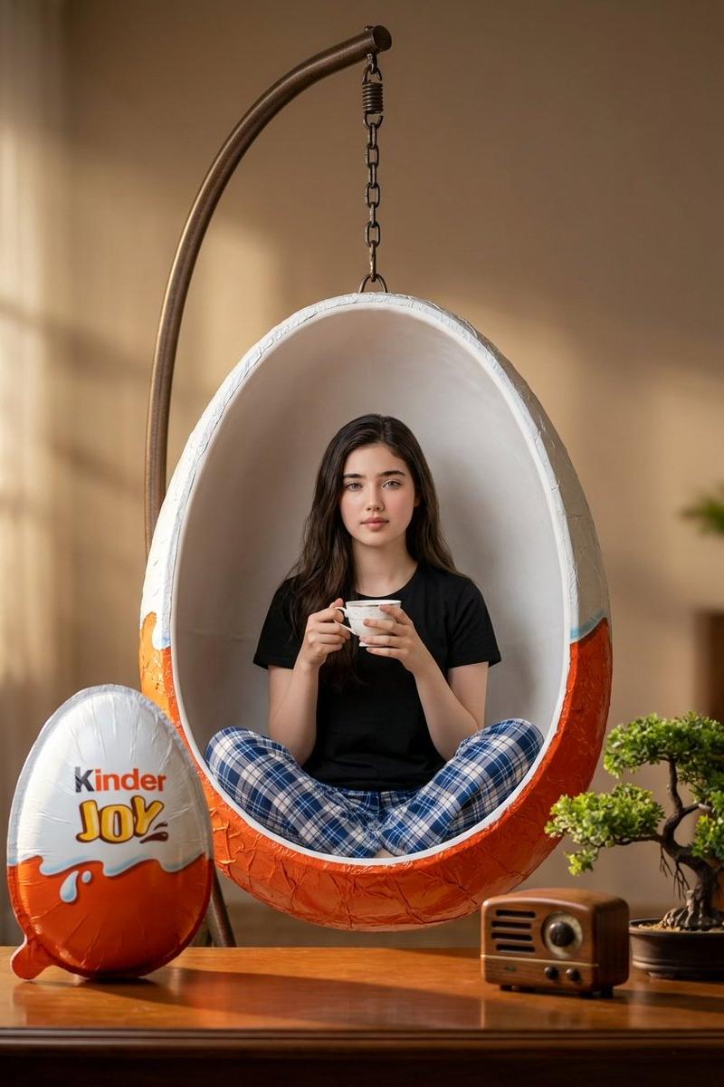 Kinder Joy egg swing: GPT Image 2 prompt