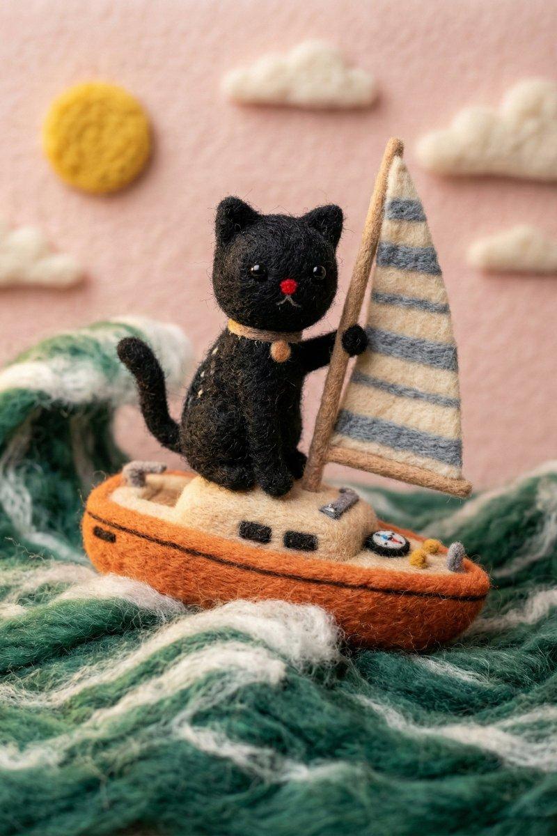 Felted wool miniature: GPT Image 2 prompt