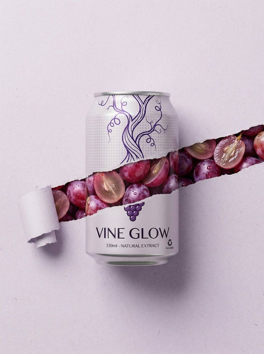 Vine Glow grape can: GPT Image 2 prompt