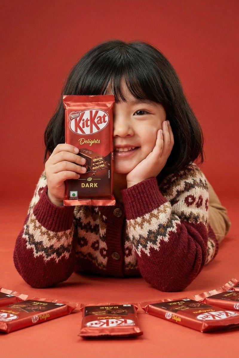 KitKat Dark red sweater: GPT Image 2 prompt