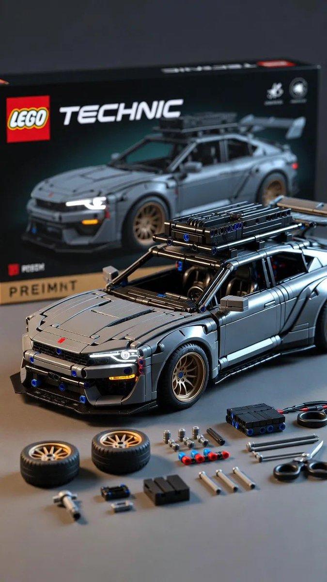 LEGO Technic real car twin: GPT Image 2 prompt