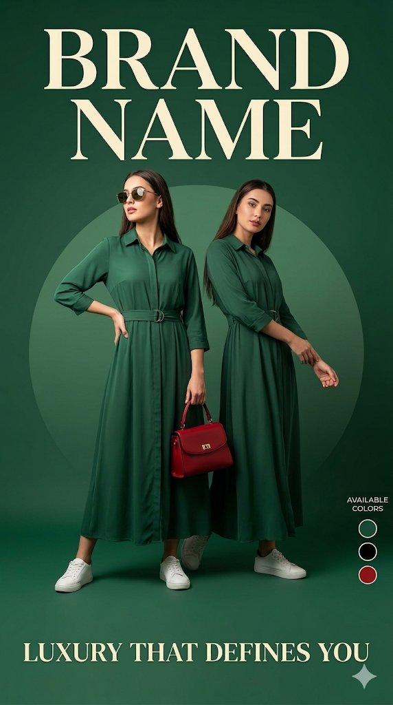 Two-model green campaign: GPT Image 2 prompt