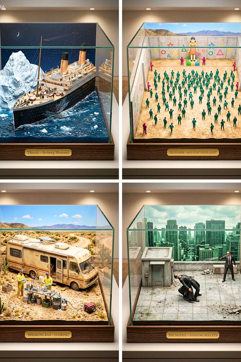 Movie iconic-scene diorama: GPT Image 2 prompt