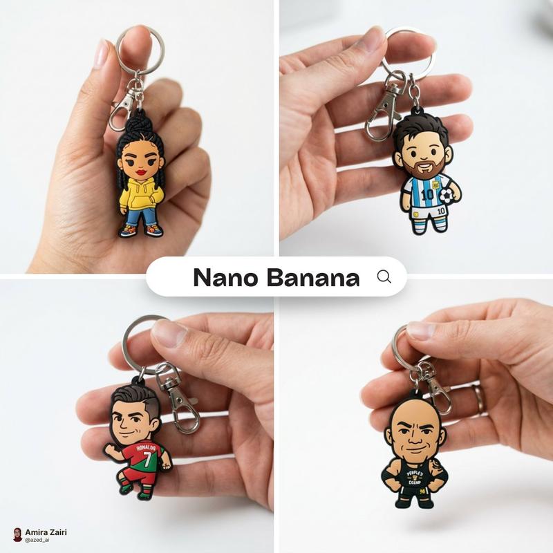 Chibi rubber keychain: GPT Image 2 prompt