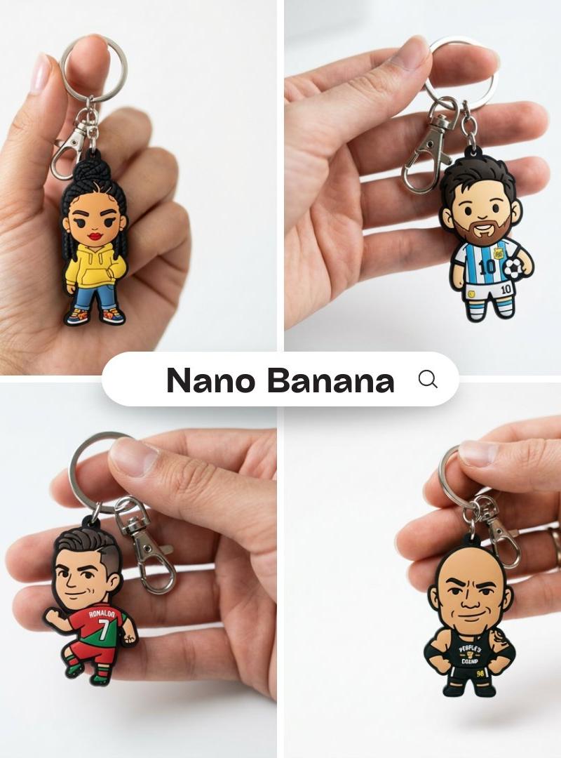 Chibi rubber keychain: GPT Image 2 prompt