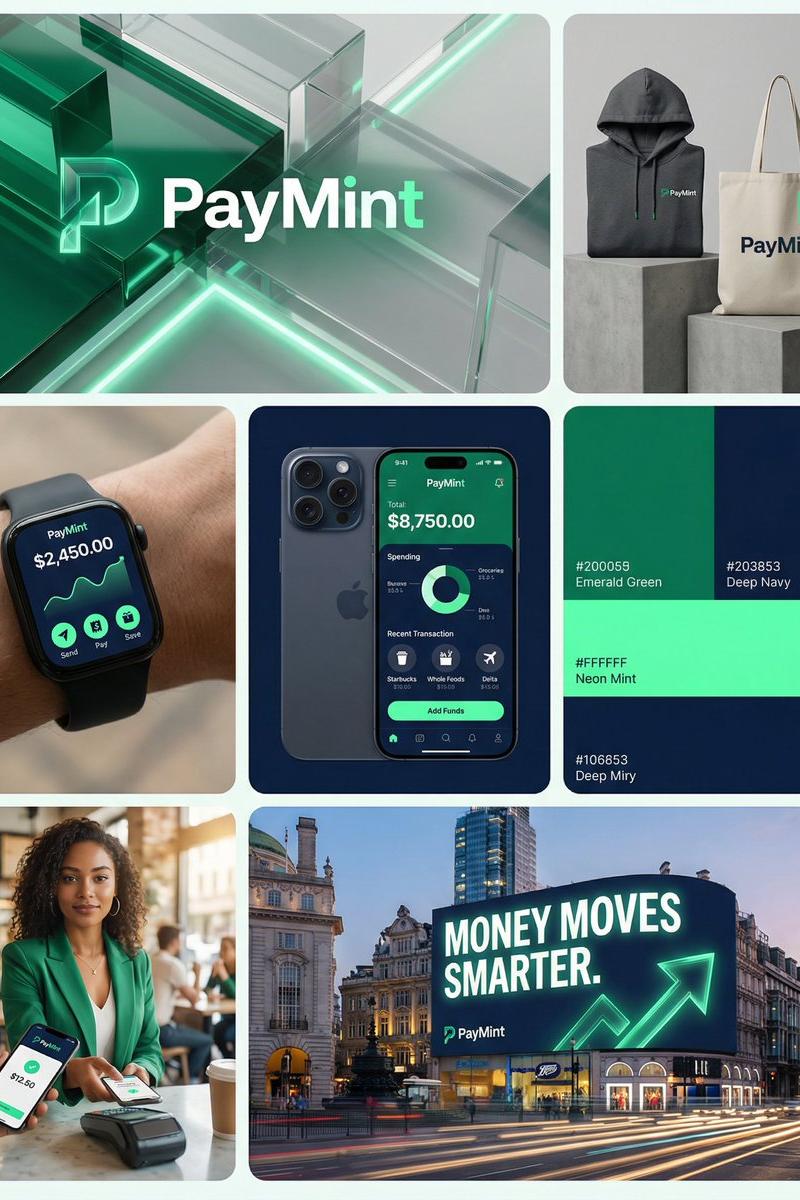 Fintech dynamic brand grid: GPT Image 2 prompt