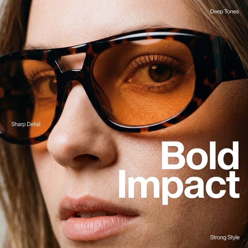 Tortoiseshell amber shades: GPT Image 2 prompt