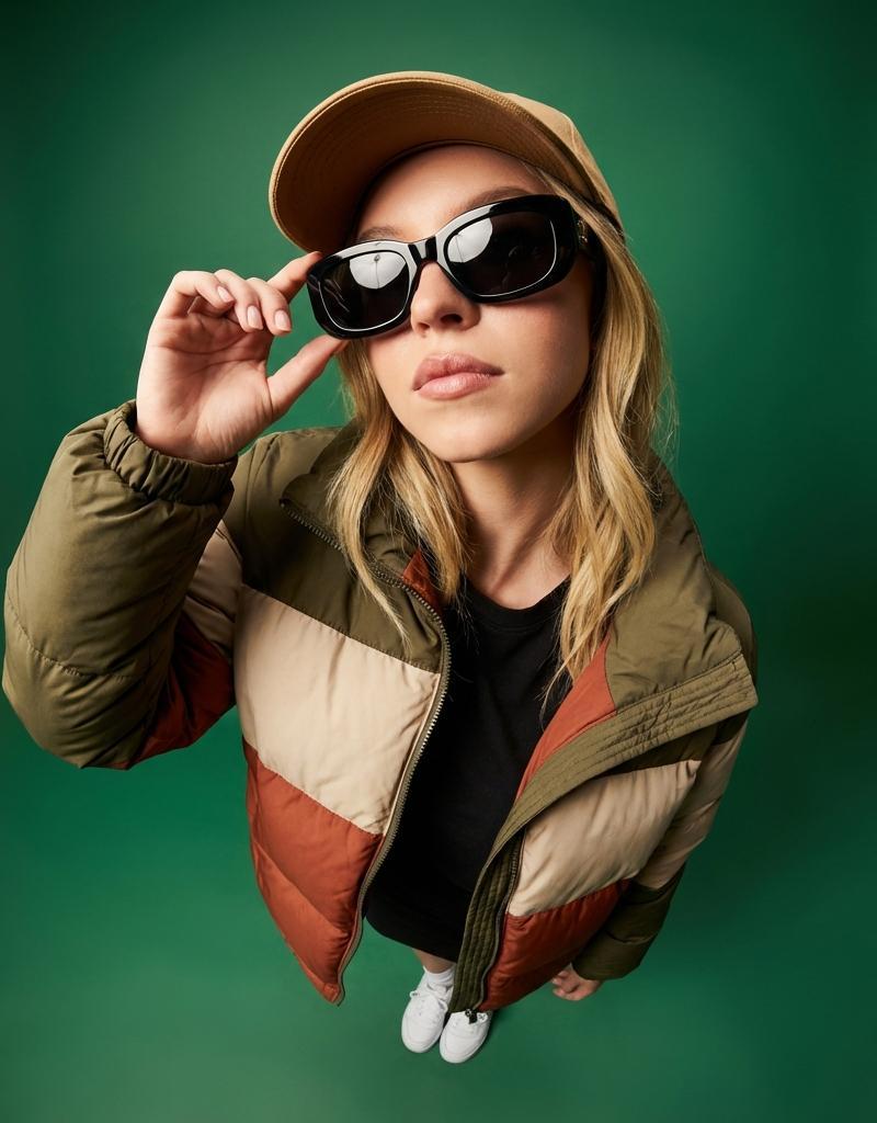 10mm fisheye puffer portrait: GPT Image 2 prompt