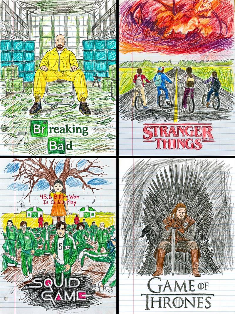 Crayon kid drawing poster: GPT Image 2 prompt