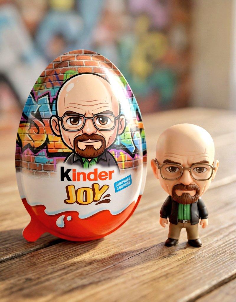 Kinder Joy chibi packaging: GPT Image 2 prompt