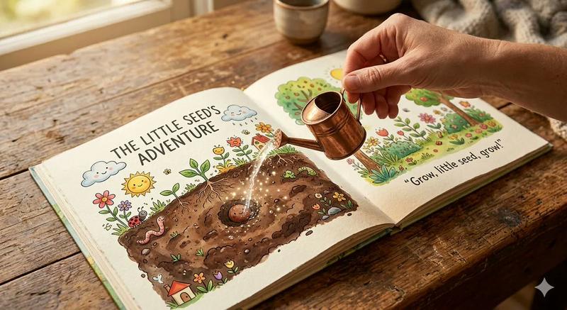 Children's book seed scene: GPT Image 2 prompt