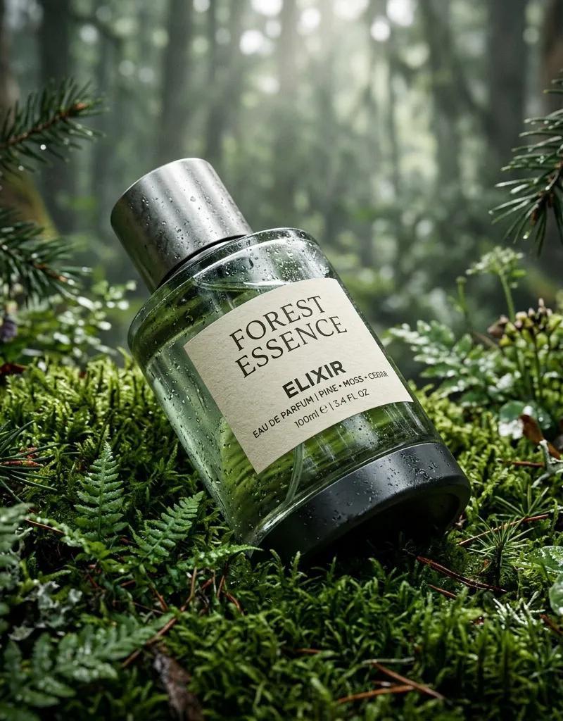 Forest moss perfume macro: GPT Image 2 prompt