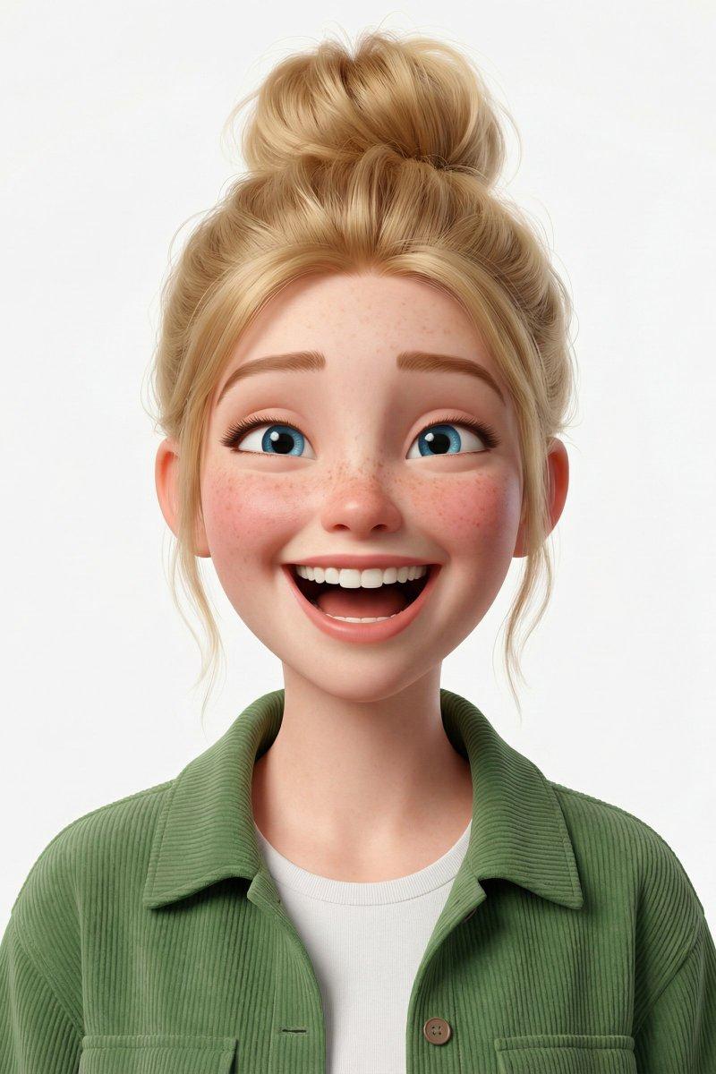 Edgy denim Pixar avatar: GPT Image 2 prompt