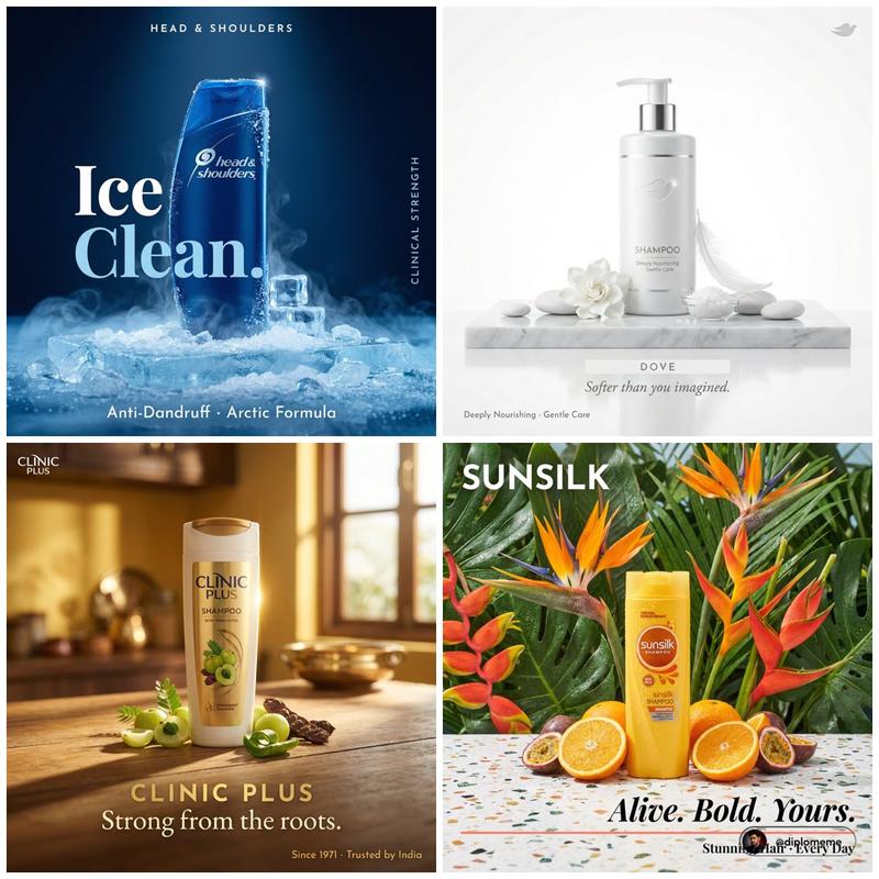 Square shampoo luxury campaign: GPT Image 2 prompt
