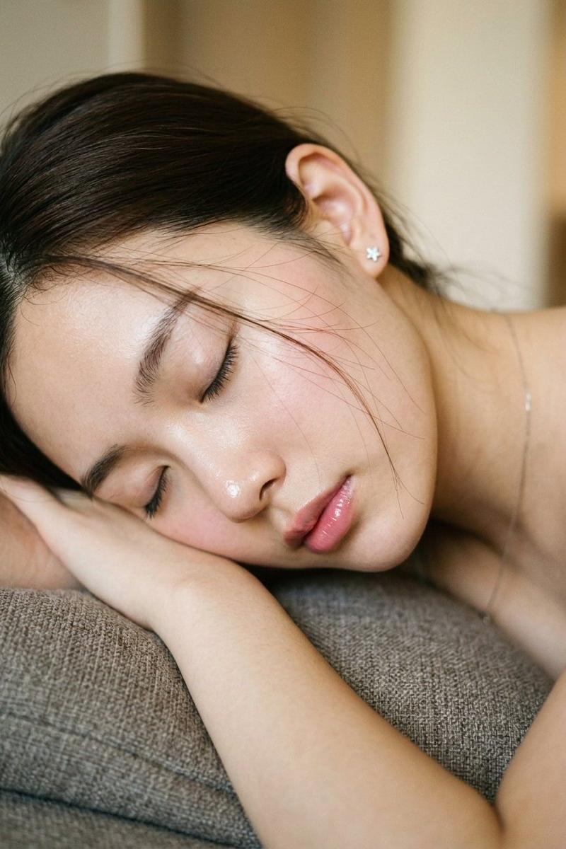 Resting woman profile macro: GPT Image 2 prompt