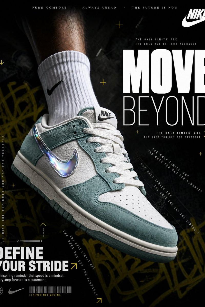 Nike sneaker dark editorial ad: GPT Image 2 prompt