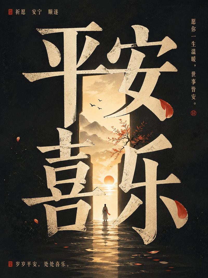 Conceptual Chinese typography poster: GPT Image 2 prompt