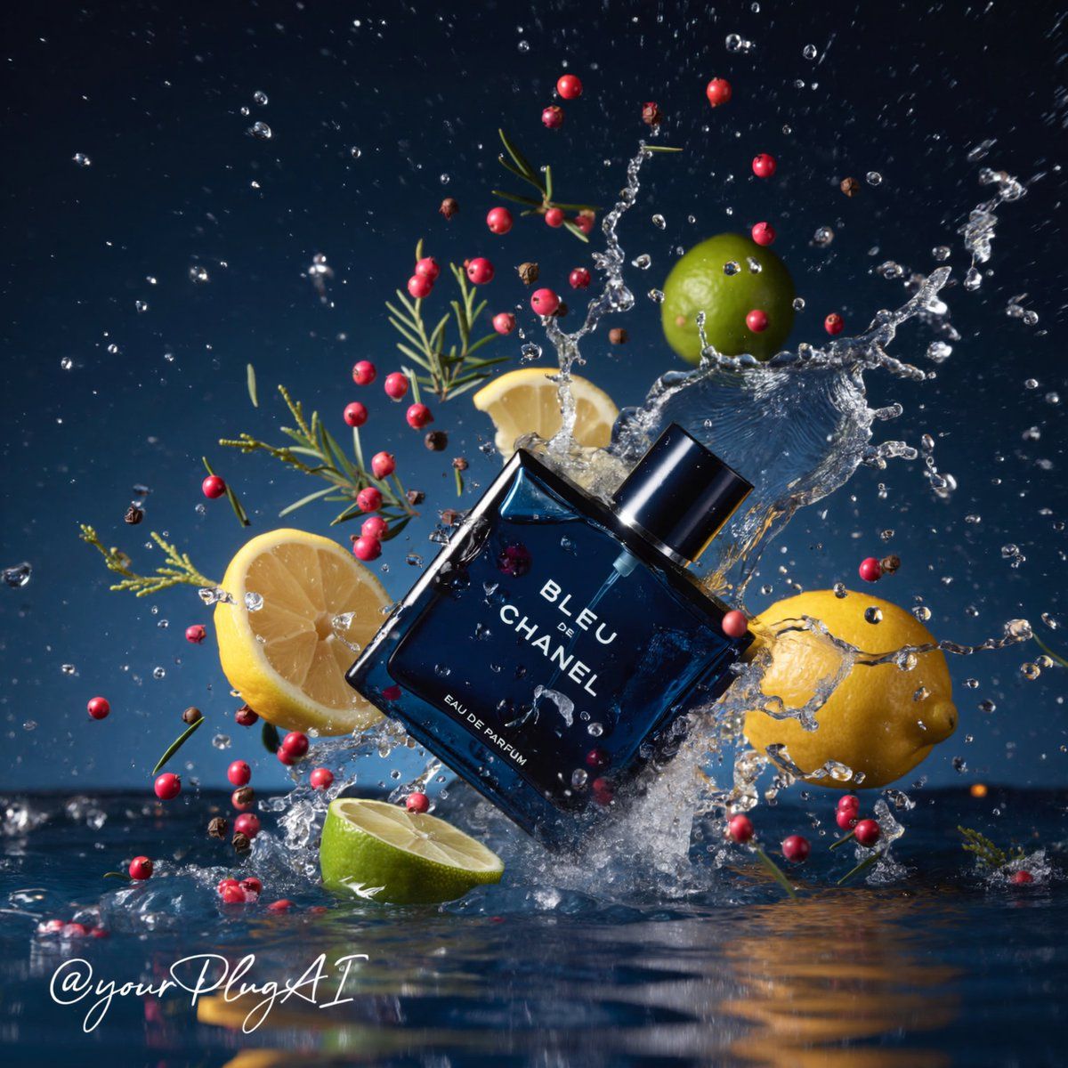 Cinematic luxury perfume shot: GPT Image 2 prompt