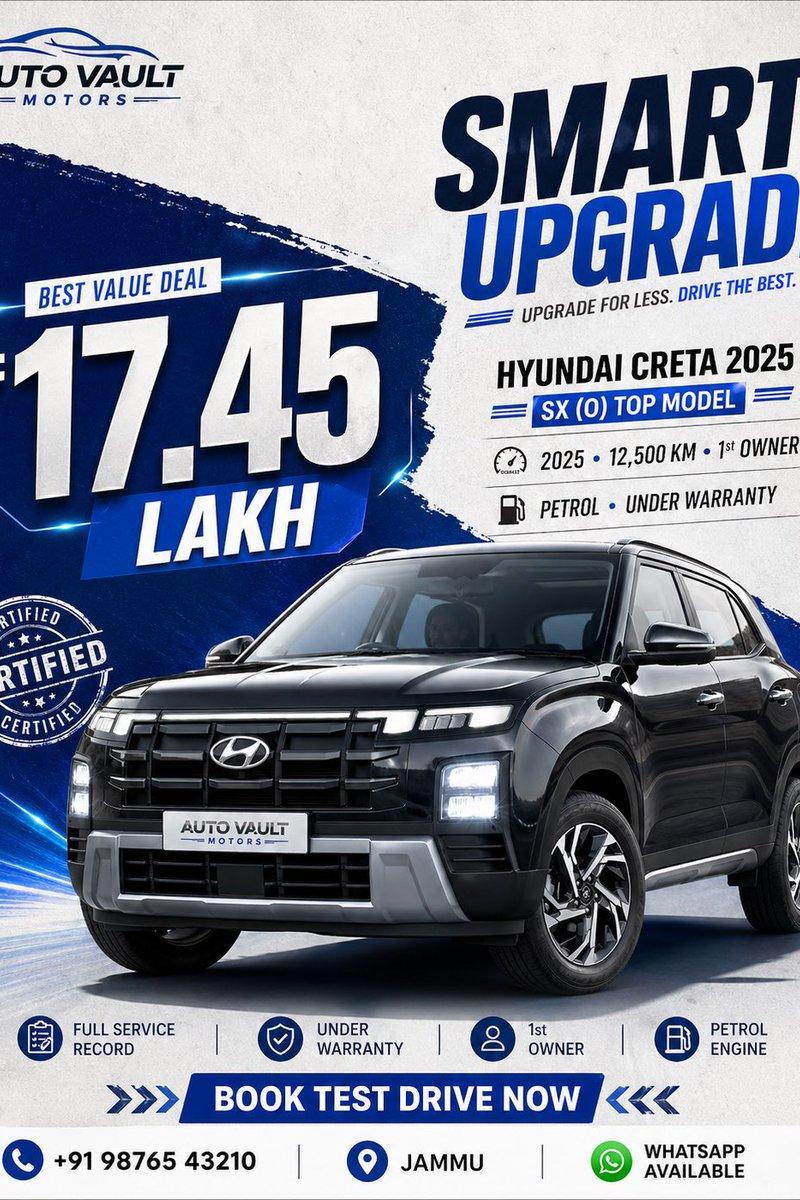 Hyundai Creta resale ad collage: GPT Image 2 prompt