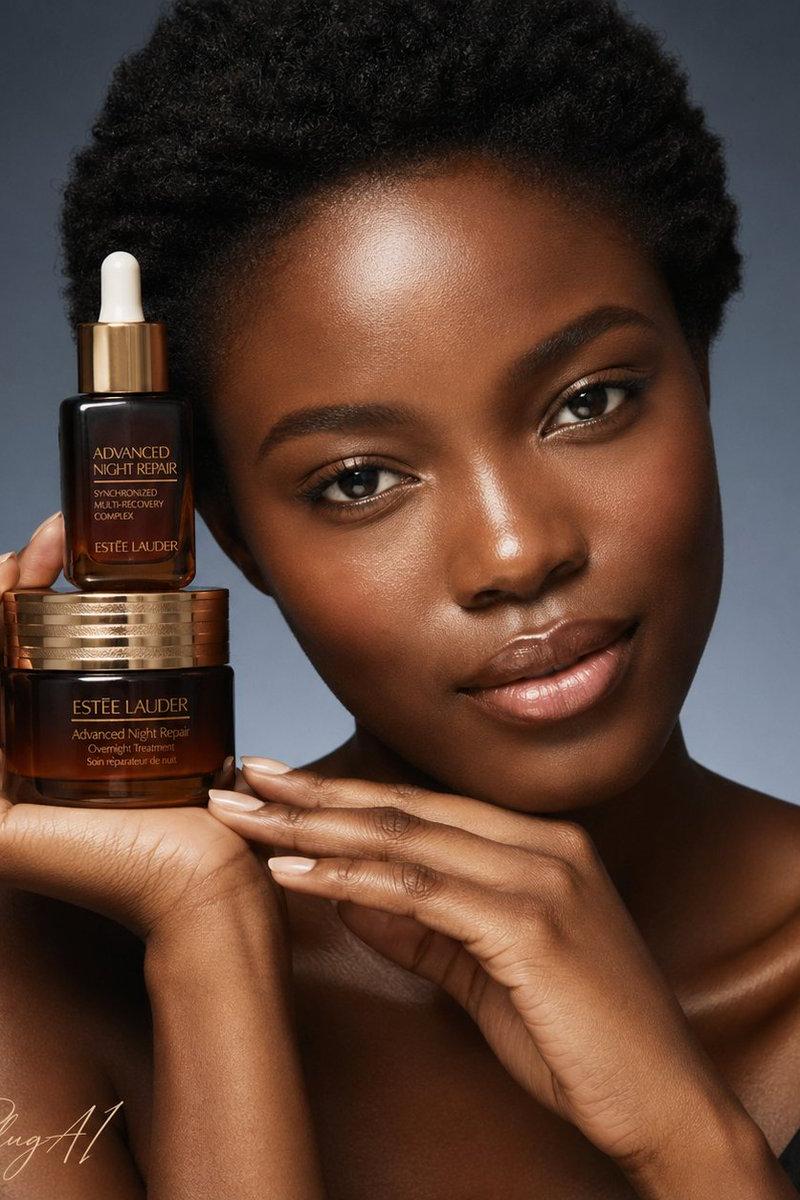 Luxury skincare campaign portrait: GPT Image 2 prompt