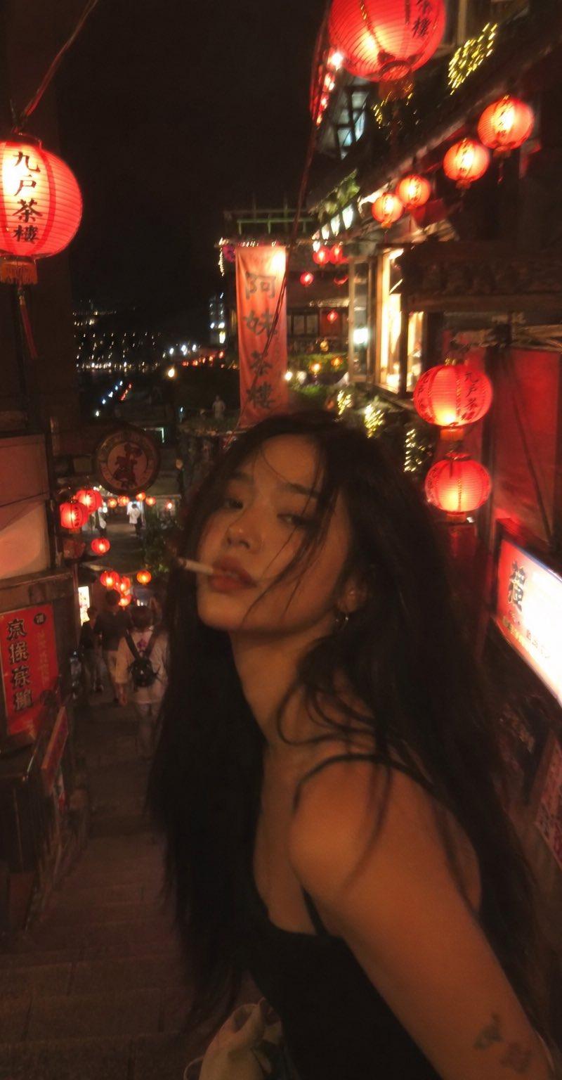 Taiwan night lantern street portrait: GPT Image 2 prompt