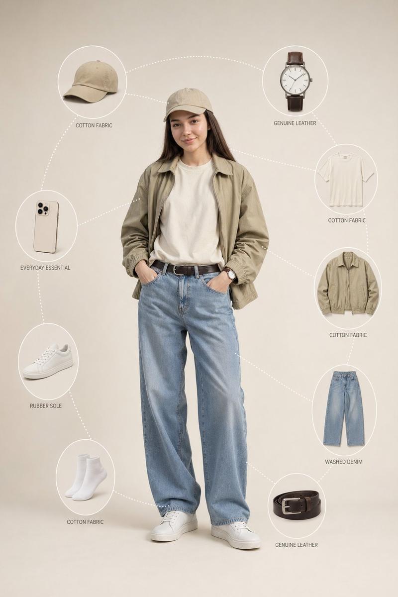 Beige menswear fashion infographic: GPT Image 2 prompt