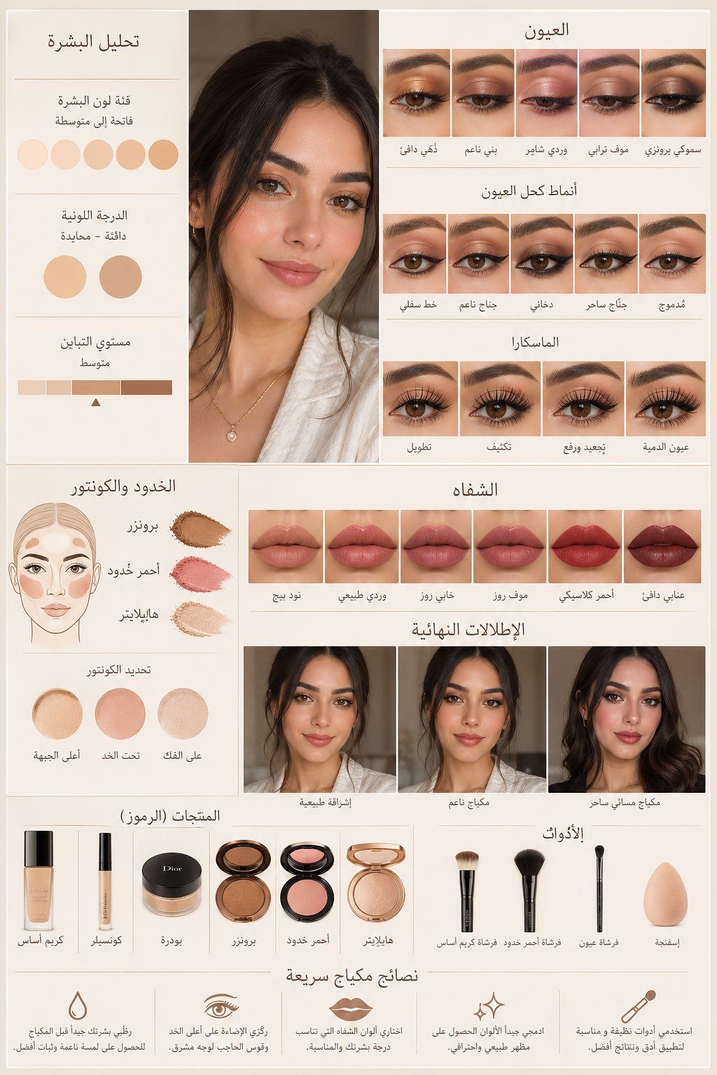 Luxury makeup analysis board: GPT Image 2 prompt