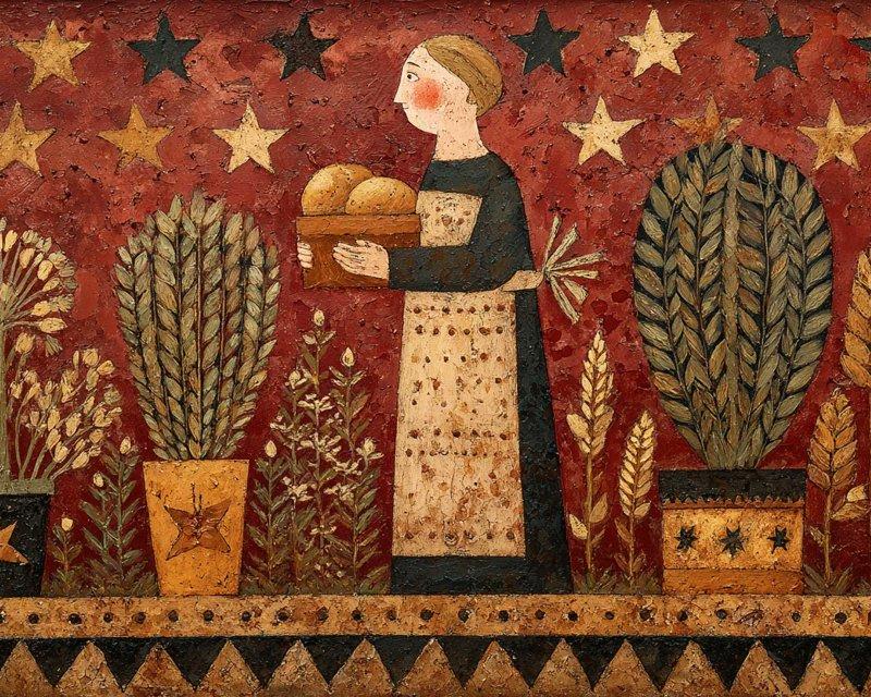 Naive folk art symbolic painting: GPT Image 2 prompt