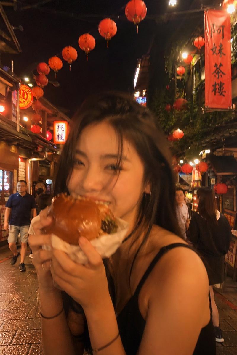 Taiwan street burger night portrait: GPT Image 2 prompt