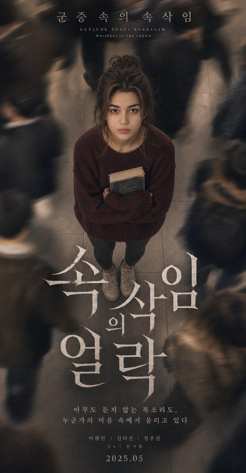 Korean K-drama subway crowd poster portrait: GPT Image 2 prompt