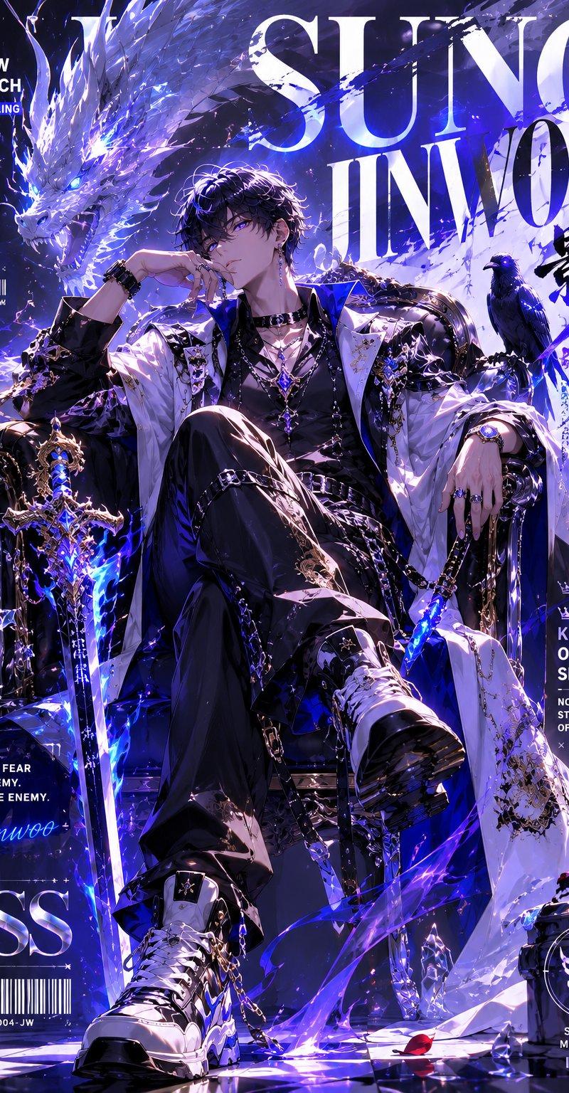 Anime fashion character key visual poster: GPT Image 2 prompt