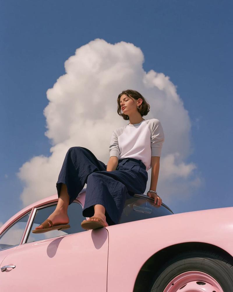 Pastel Porsche fashion photo: GPT Image 2 prompt