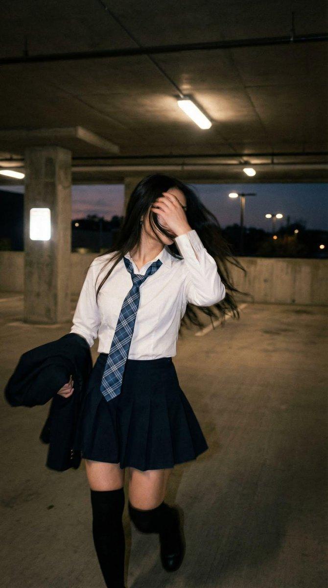 Parking garage cinematic portrait: GPT Image 2 prompt