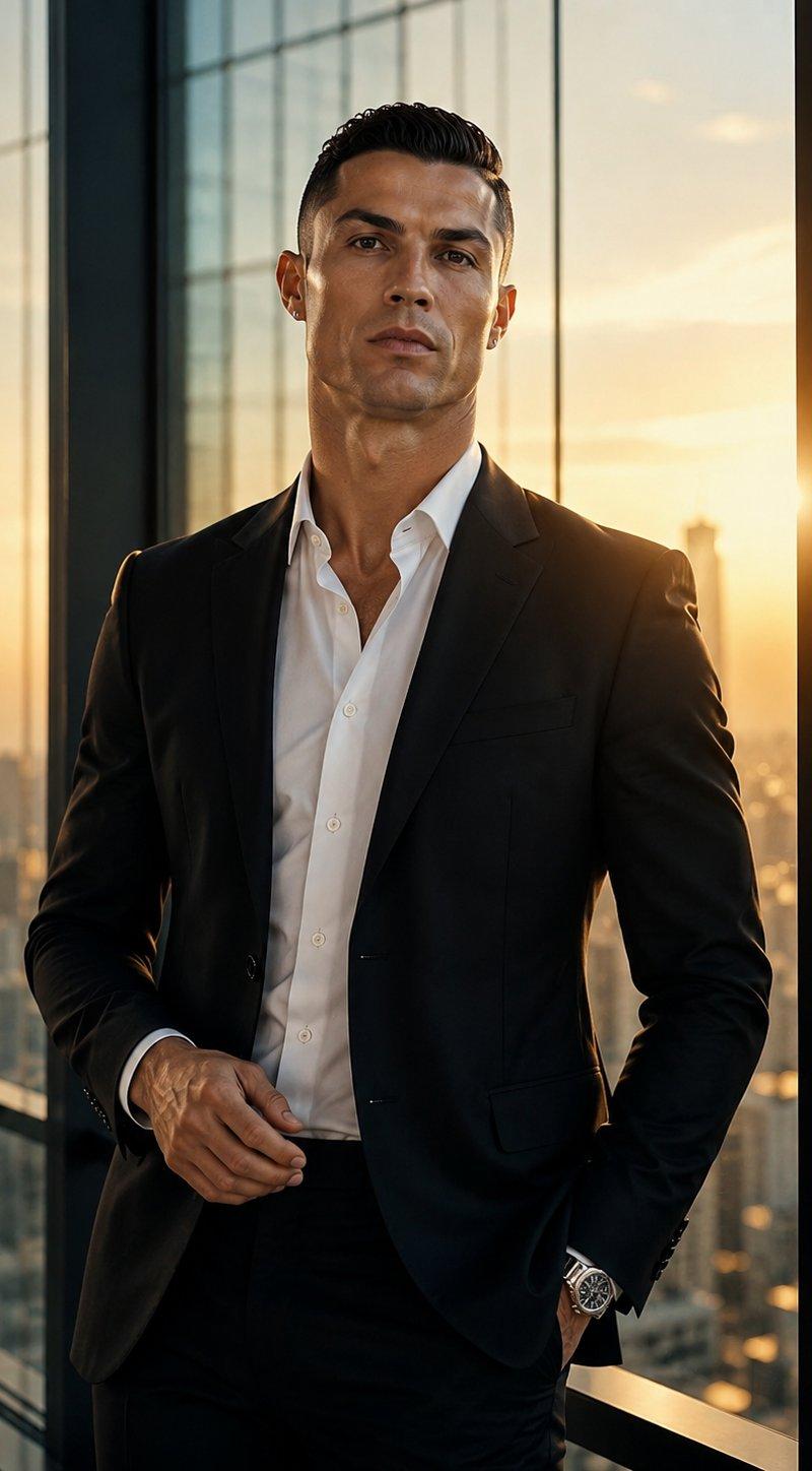 Luxury penthouse man portrait: GPT Image 2 prompt
