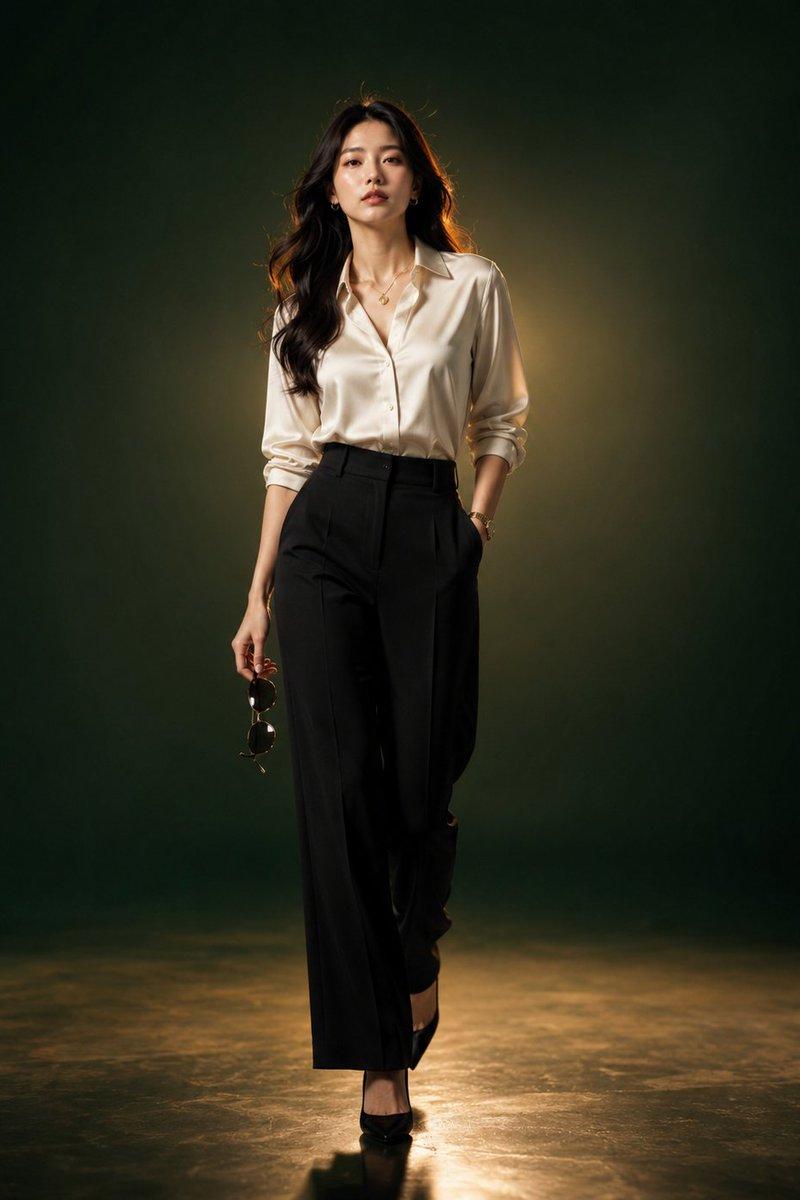 Emerald CEO fashion portrait: GPT Image 2 prompt