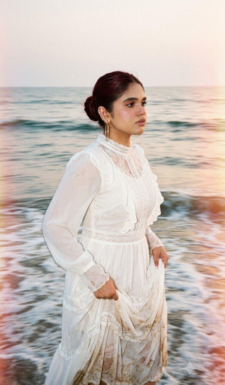 Dreamlike beach motion portrait: GPT Image 2 prompt