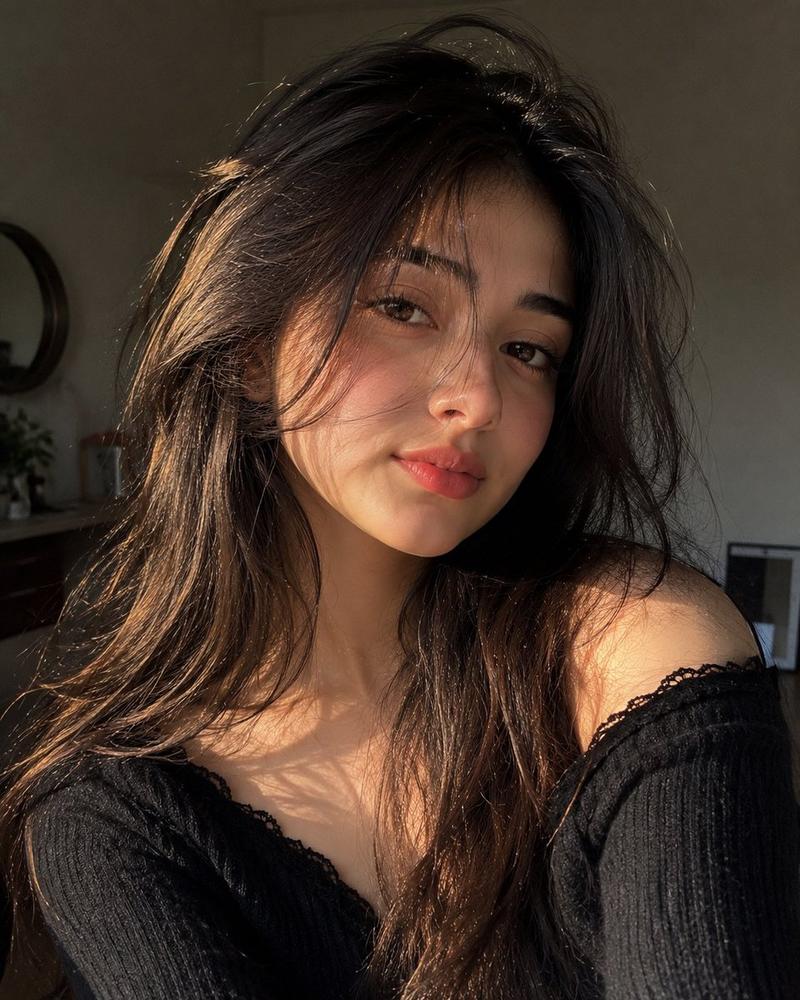 Golden hour bedroom fashion portrait: GPT Image 2 prompt