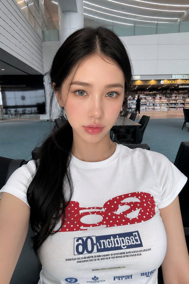 Airport candid selfie portrait: GPT Image 2 prompt