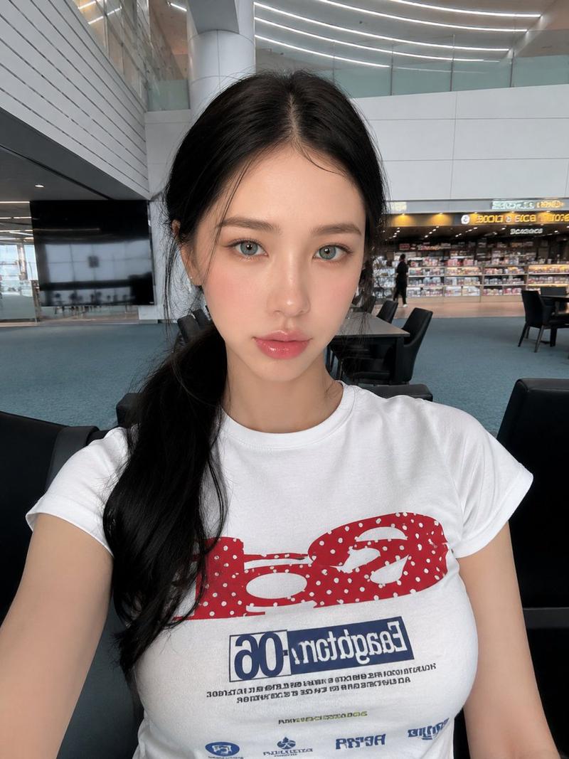 Airport candid selfie portrait: GPT Image 2 prompt