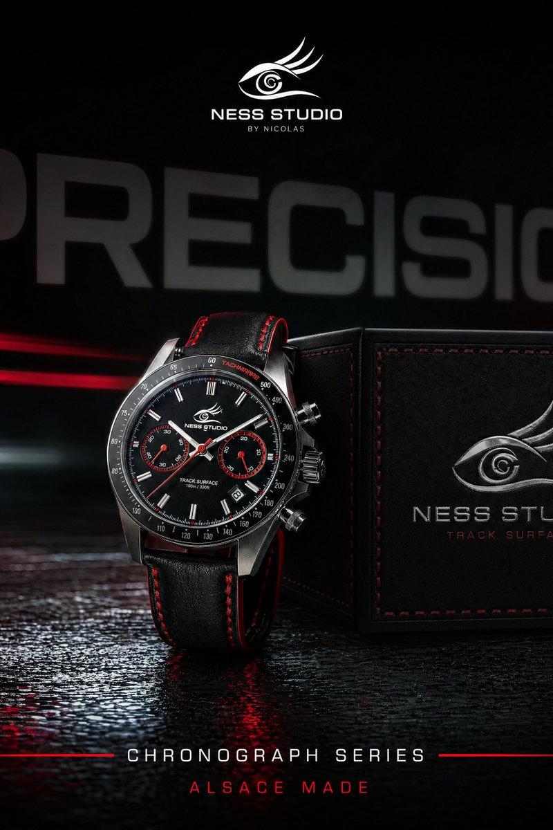 Motorsport chronograph watch ad: GPT Image 2 prompt