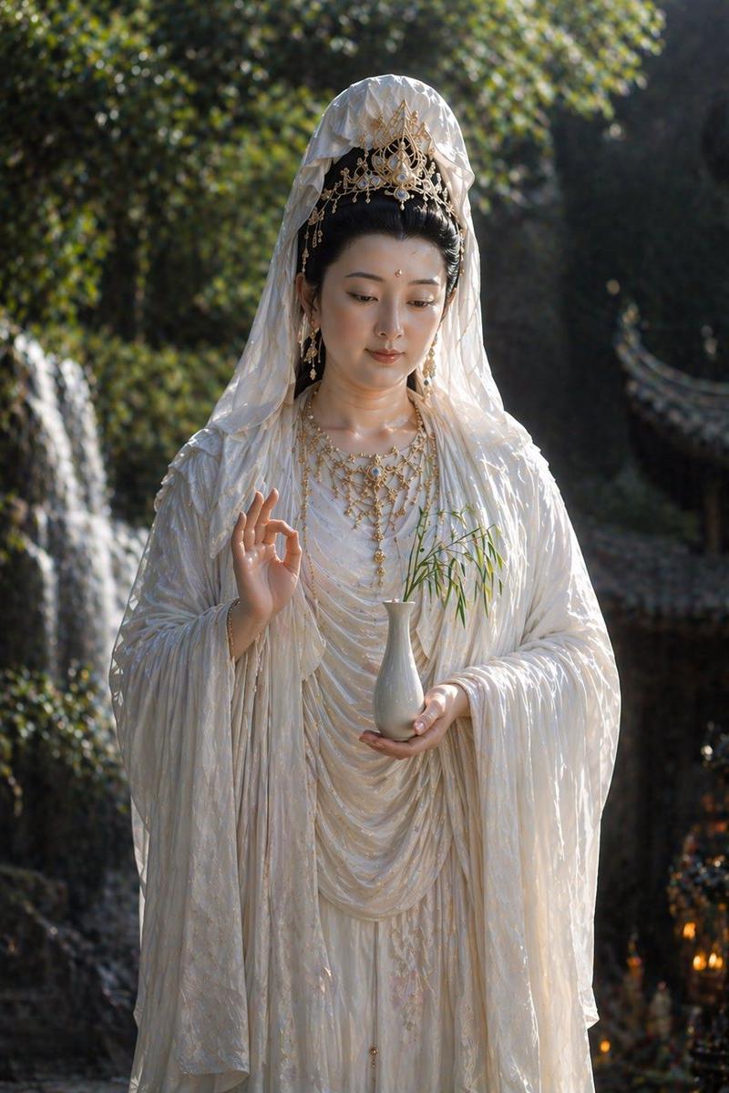 Photorealistic Guanyin portrait: GPT Image 2 prompt