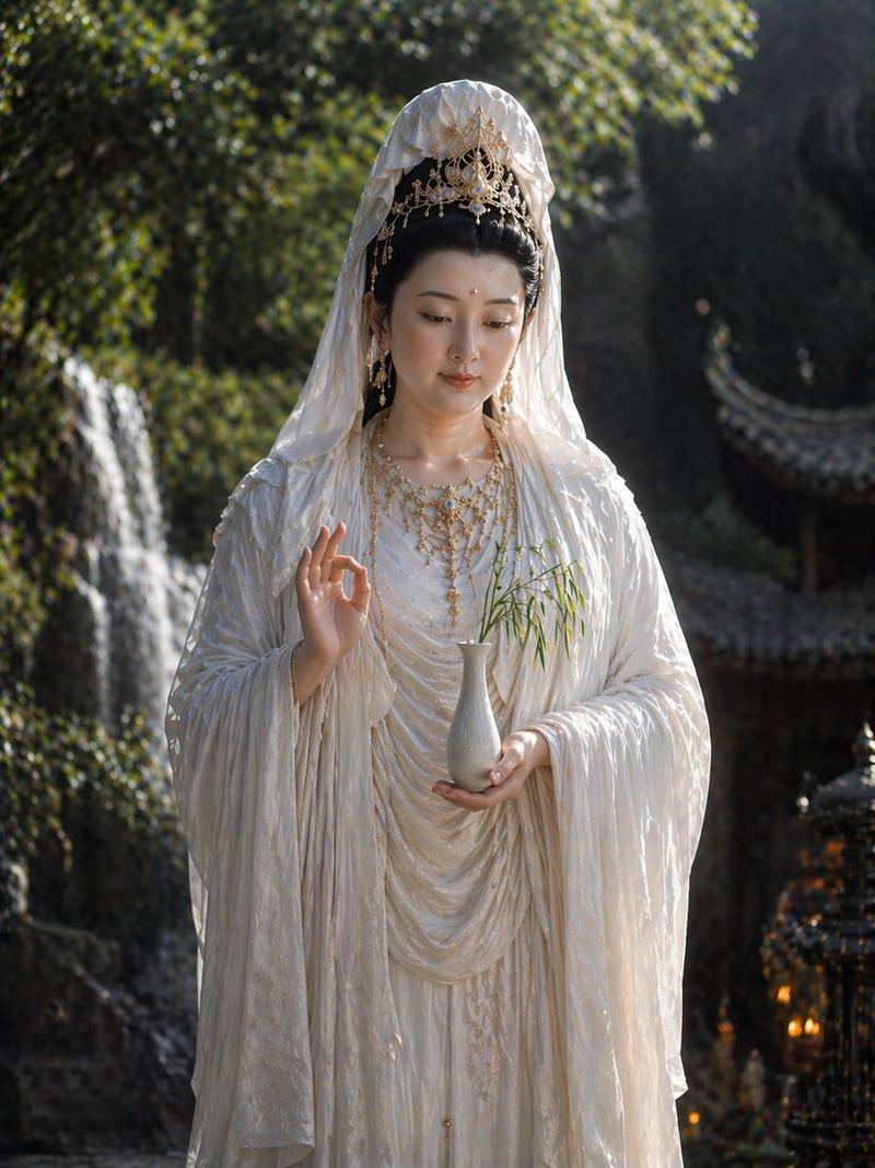Photorealistic Guanyin portrait: GPT Image 2 prompt